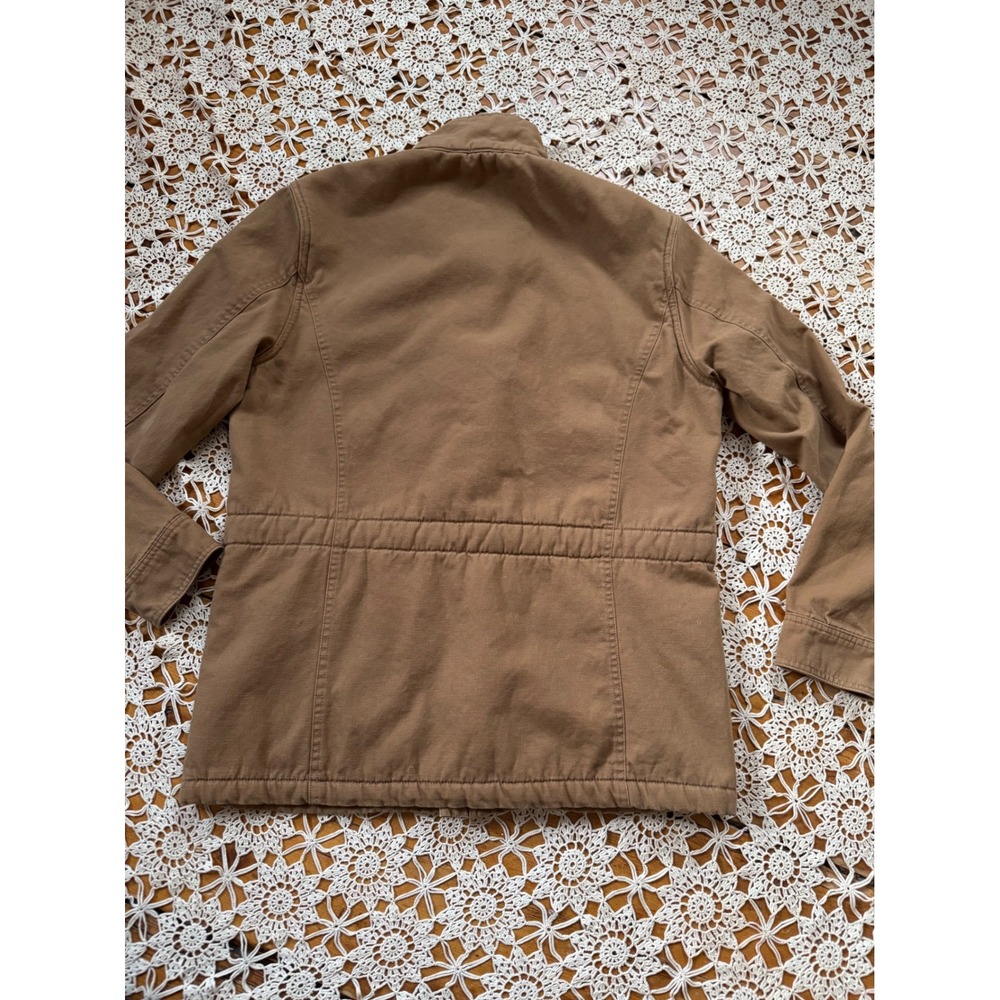 Bleecker & Broad Sherpa Lined Military‎ Jacket Utility Coat Sz M - Picture 10 of 11
